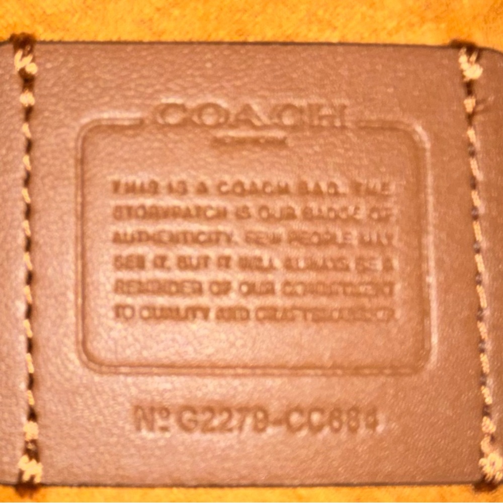 Coach Mini Pepper Crossbody in Black Antique Nickel/Boysenberry, NWT - Picture 10 of 12
